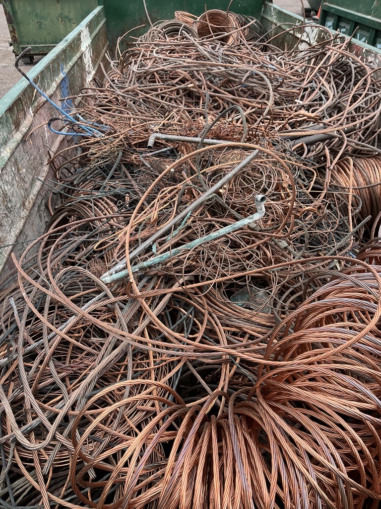 Bare Copper Green Cone #2